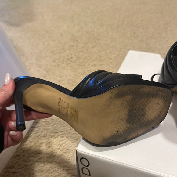 ALDO Women's Black Slide Sandals - Picture 5 of 5